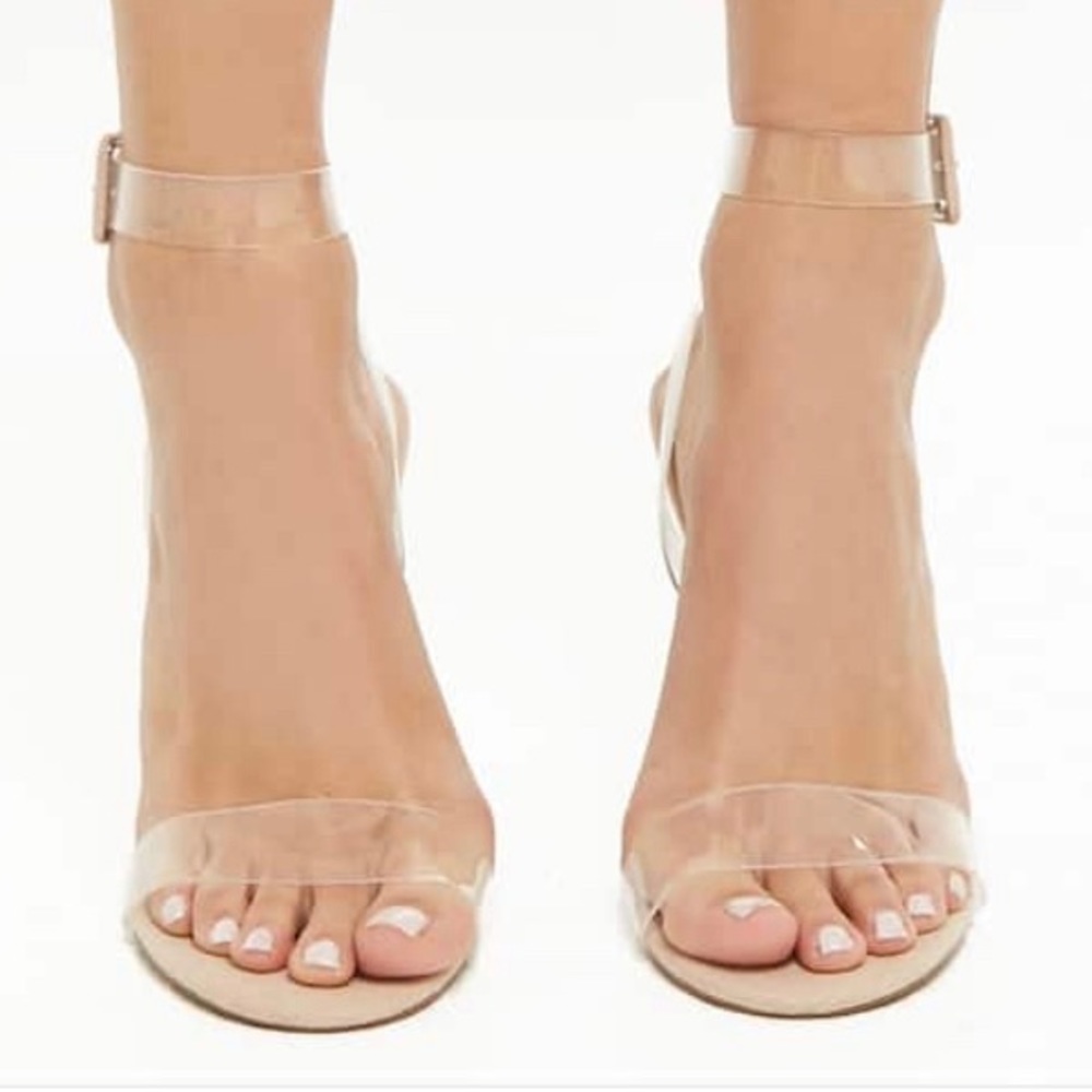 Clear Vinyl Heels
